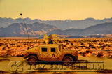 "RETIRED" Build-a-Rama 1:32 Deluxe WWII Desert Color Back Drop