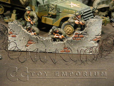 "RETIRED & BRAND NEW" Build-a-Rama 1:32 Hand Painted WWII Deluxe Barbed Wire Coil