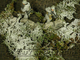 "RETIRED & BRAND NEW" Build-a-Rama 1:32 Hand Painted WWII "Winter" Ambush Foliage