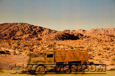 "RETIRED" Build-a-Rama 1:32 Deluxe WWII Desert Color Back Drop