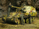 "BRAND NEW" Custom Built - Hand Painted & Weathered 1:35 WWII German SPG Crew Riders Set (5 Figure Set)