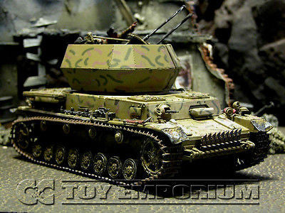 "RETIRED" Forces Of Valor 1:32 Scale German  Flakpanzer IV Wirbelwind - Normandy 1944