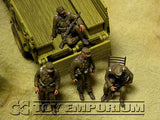 "BRAND NEW" Custom Built - Hand Painted & Weathered 1:35 WWII Deluxe German "Panzergrenadier - Africa" Soldier Set (4 Figure Set)