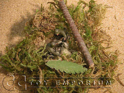 "RETIRED & BRAND NEW" Build-a-Rama 1:32 Hand Painted WWII Pacific Jungle Debris