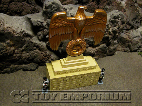 RETIRED King & Country 1:30 "Berlin 38 Series" Deluxe German Eagle On Base Set