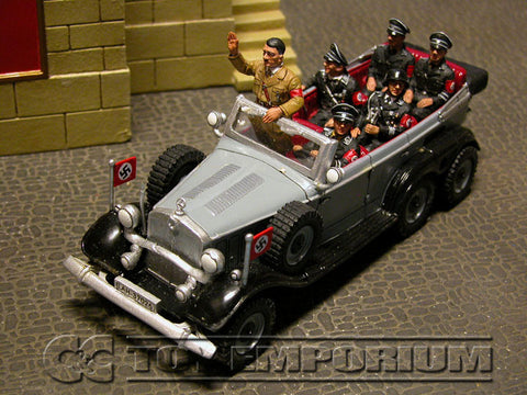 "RETIRED" King & Country 1:30 Scale "Berlin 38 Series" Deluxe German New Staff Car