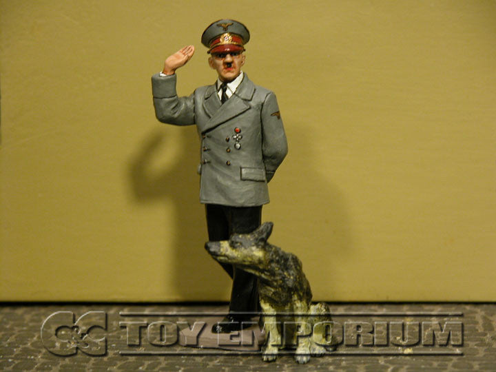 RETIRED King & Country 1:30 "Berlin 38' Series" Deluxe Adolf Hitler & Dog (2)