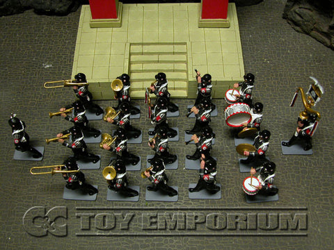 RETIRED King & Country "Berlin 38' Series" Deluxe 28 Piece SS Marching Band Set