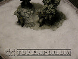 "RETIRED & BRAND NEW" Build-a-Rama 1:32 Hand Painted WWII "Winter" Ground Cover Set
