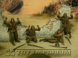 "BRAND NEW" Custom Built - Hand Painted & Weathered 1:35 WWII German DAK "Surrender" Soldier Set (4 Figure Set)
