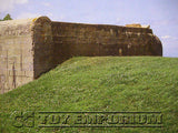 "RETIRED"  Build-a-Rama 1:32 Scale Deluxe WWII  "Normandy  Bunker - 7" Color Back  Drop