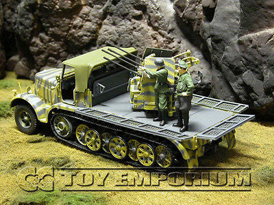 "BRAND NEW" Forces Of Valor 1:32 Scale WWII German SD. Kfz. 7/1 MIT 2CM Flakvierling 38 Half Track