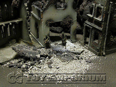 "RETIRED & BRAND NEW" Build-a-Rama 1:32 Hand Painted WWII Deluxe Loose Rubble Set