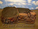 "BRAND NEW" 1:32 Custom Painted & Weathered Deluxe Large Mountain Diorama Platform Exclusive