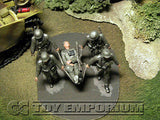 "BRAND NEW" Custom Built - hand painted & Weathered 1:35 WWII Deluxe German "Casualty Evacuation" Soldier Set (5 Figure Set)  (5)
