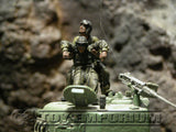 "BRAND NEW" Custom Built & Hand Painted 1:35 WWII US Tank Bail Out Soldier Set (2 Figure Set)
