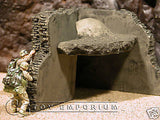 "RETIRED" Pro Built - Hand Painted & Weathered Verlinden 1:35 Custom Built Iraq Mud / Brick House Ruin