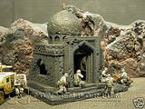 "BRAND NEW" Custom Built - Hand Painted & Weathered 1:35 Deluxe Battle Damaged Iraq Shrine Set