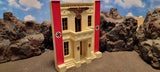 RETIRED King & Country 1:30 Scale "Liebstandarte SS Adolf Hitler Headquarters" Building LAH-42