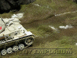 "BRAND NEW" Build-a-Rama 1:32 WWII Deluxe "Winter" Light Snow/High Grass & Dirt Road Mat  (24"x12")