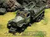 "VERY RARE"  Forces Of Valor 1:32 Scale Custom "Battle Damaged" WWII US 2.5 Ton Cargo Truck