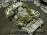 "RETIRED& BRAND NEW" Build-a-Rama 1:32 Hand Painted Deluxe "Winter" Ambush Foliage Set