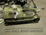 "VERY RARE"  Forces Of Valor 1:32 Scale Custom "Battle Damaged" WWII German Elefant Tank