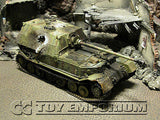 "VERY RARE"  Forces Of Valor 1:32 Scale Custom "Battle Damaged" WWII German Elefant Tank