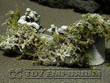 "RETIRED& BRAND NEW" Build-a-Rama 1:32 Hand Painted Deluxe "Winter" Ambush Foliage Set