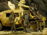 "BRAND NEW" Custom Built - Hand Painted & Weathered 1:35 Deluxe Current Day  "Captured" US Soldier Set (5 Figure Set)