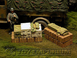 "RETIRED & BRAND NEW" Build-a-Rama 1:32 WWII Deluxe Supply Stowage Set #2  (2 Piece Set)
