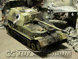 "VERY RARE"  Forces Of Valor 1:32 Scale Custom "Battle Damaged" WWII German Elefant Tank