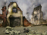 "BRAND NEW"  Build-a-Rama 1:32 Deluxe WWII Color "Fallen City" Museum Back Drop