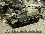 "VERY RARE"  Forces Of Valor 1:32 Scale Custom "Battle Damaged" WWII German Elefant Tank