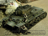 VERY RARE!  Forces Of Valor Custom "Battled Damaged" WWII Russian KV-1 Tank