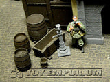 "BRAND NEW" Custom Built & Painted 1:35 Deluxe Old German City Diorama 2 Building Set