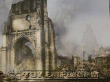 "BRAND NEW"  Build-a-Rama 1:32 Deluxe WWII Color "Fallen City" Museum Back Drop