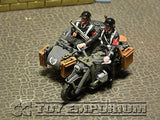 "RETIRED" King & Country 1:30 Scale "Berlin 38' Series" Deluxe SS Motor Cycle Set