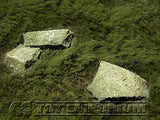 "BRAND NEW" Build-a-Rama 1:32 Deluxe Medium "Grass & Stone Ruins Battlefield Mat #1  (24"x12")