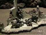 "BRAND NEW" Custom Built - Hand Painted & Weathered 1:35 WWII Deluxe German Infantry "Eastern Front" Soldier Set (5 Figure Set)