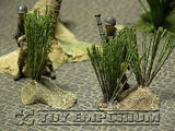 "RETIRED & BRAND NEW" Build-a-Rama 1:32 Hand Painted Deluxe High Grass Terrain Set (2 Piece Set)