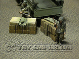 "RETIRED & BRAND NEW" Build-a-Rama 1:32 WWII Deluxe Supply Stowage Set #4  (2 Piece Set)