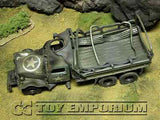 "VERY RARE"  Forces Of Valor 1:32 Scale Custom "Battle Damaged" WWII US 2.5 Ton Cargo Truck