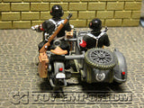 "RETIRED" King & Country 1:30 Scale "Berlin 38' Series" Deluxe SS Motor Cycle Set