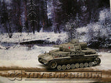 "RETIRED" Build-a-Rama 1:32 Deluxe WWII Color Winter Back Drop