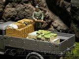 "RETIRED & BRAND NEW" Build-a-Rama 1:32 WWII Deluxe Supply Stowage Set #1 (2 Piece Set)