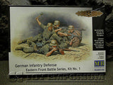 "BRAND NEW" Master Box Models 1:35 Scale Deluxe WWII "German Infantry - Defense" Model Kit