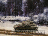 "RETIRED" Build-a-Rama 1:32 Deluxe WWII Color Winter Back Drop