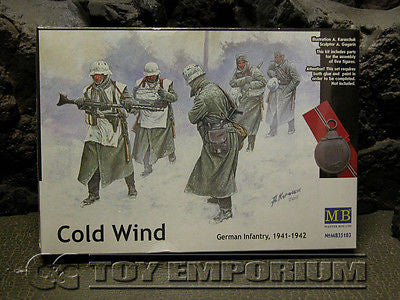 "BRAND NEW" Master Box Models 1:35 Scale Deluxe WWII "German - Cold Wind" Model Kit
