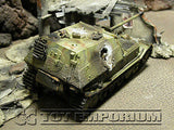 "VERY RARE"  Forces Of Valor 1:32 Scale Custom "Battle Damaged" WWII German Elefant Tank
